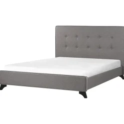 AMBASSADOR - Tweepersoonsbed - Grijs - 140 x 200 cm - Polyester