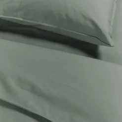 Ambiante Cotton Uni dekbedovertrek - 240x200/220 - Groen