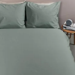 Ambiante Cotton Uni dekbedovertrek - 240x200/220 - Groen