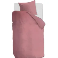 Ambiante Cotton Uni dekbedovertrek - 240x200/220 - Roze