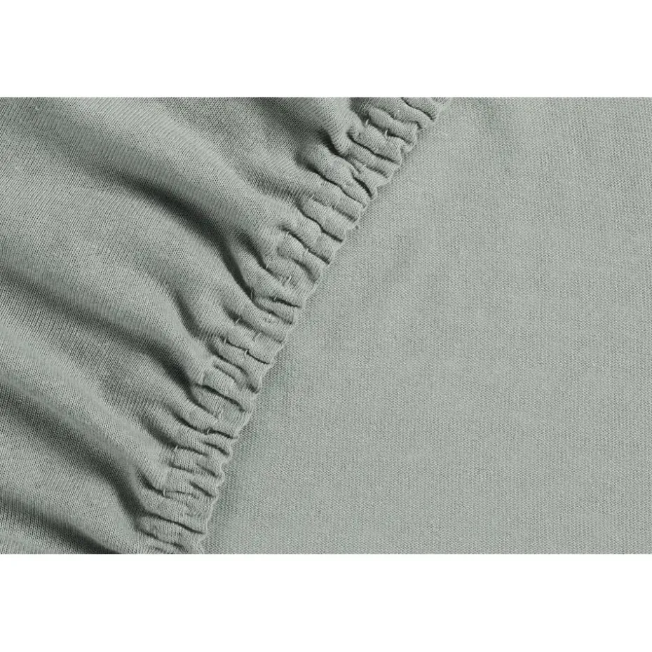 Ambiante Jersey - Hoeslaken - 160x200/210 - Groen