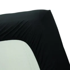 Ambiante Katoen - Topper Hoeslaken - 140x200 - Zwart