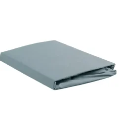 Ambiante Katoen - Topper Hoeslaken - 120x200 - Blauw