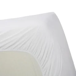 Ambiante Katoen - Topper Hoeslaken - 200x200 - Wit