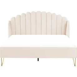 AMBILLOU - Tweepersoonsbed - Goud - 180 x 200 cm - Fluweel