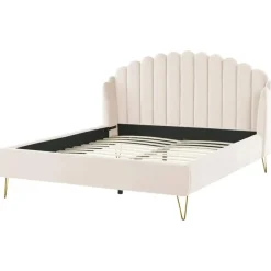 AMBILLOU - Tweepersoonsbed - Goud - 180 x 200 cm - Fluweel