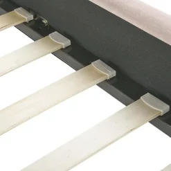 AMBILLOU - Tweepersoonsbed - Goud - 180 x 200 cm - Fluweel