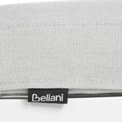 AMELIA - Ligstoel - Grijs - Textiel