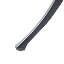 ANCONA - Tuintafel - Zwart - 90 x 90 cm - Aluminium