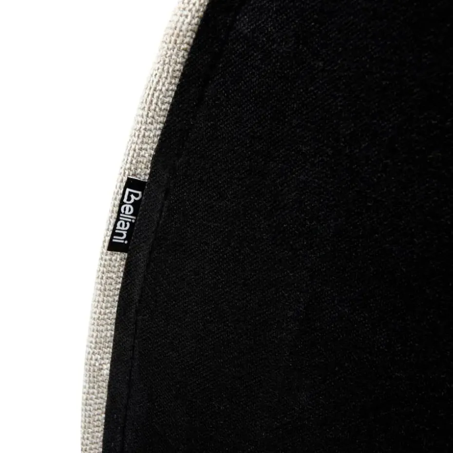 ANET - Bed - Beige - 90 x 200 cm - Stof