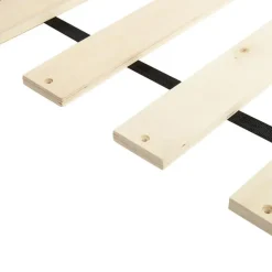 ANET - Bed - Roze - 90 x 200 cm - Fluweel