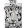 Animal Pictures Tijger - Dekbedovertrek - Eenpersoons - 140 x 200 cm - Multi