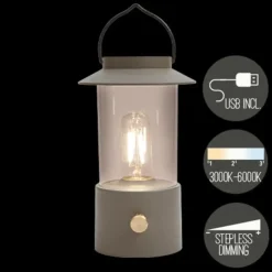 Anna Collection Camping tafellamp - groen - binnen en buiten