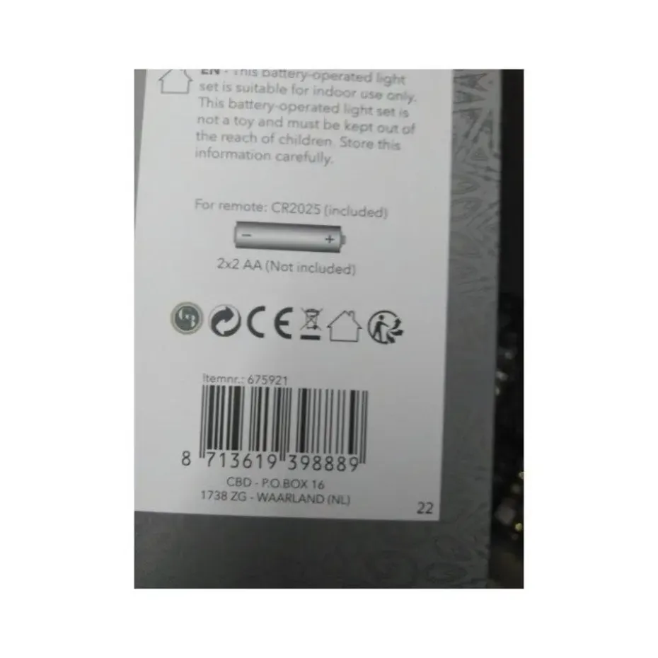 Anna's Collection Dinerkaarsen - 2x - rood - LED - met remote