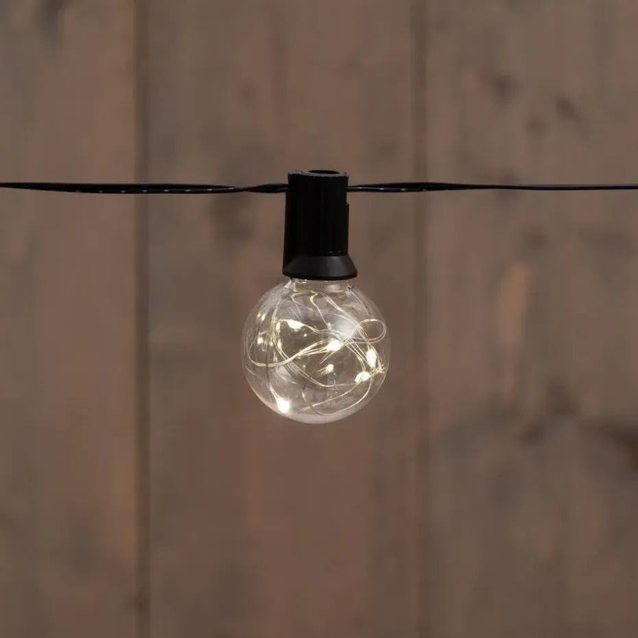 Anna's Collection Lichtsnoer - solar verlichting - warm wit - 450 cm