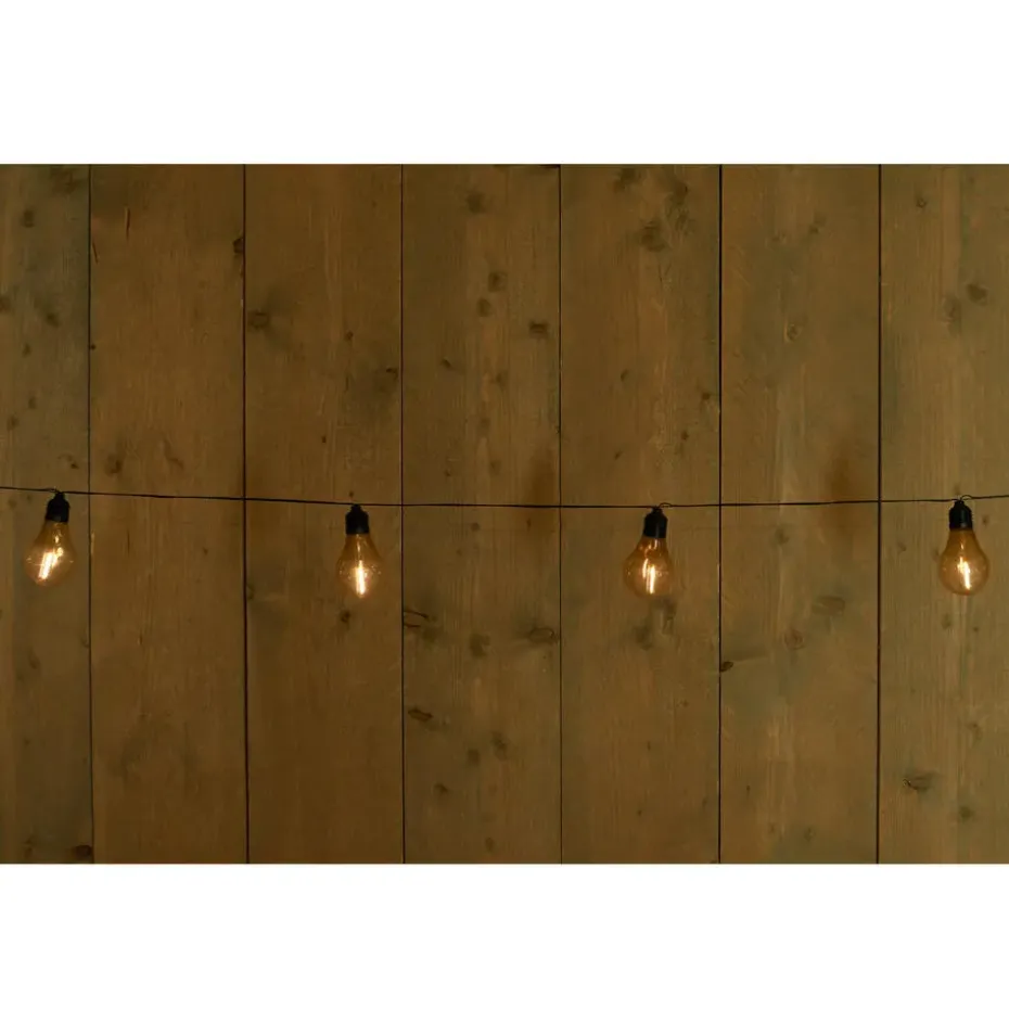 Anna's Collection Lichtsnoer - solar verlichting - warm wit - 450 cm