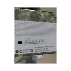 Anna's Collection Lichtsnoer - solar verlichting - warm wit - 450 cm