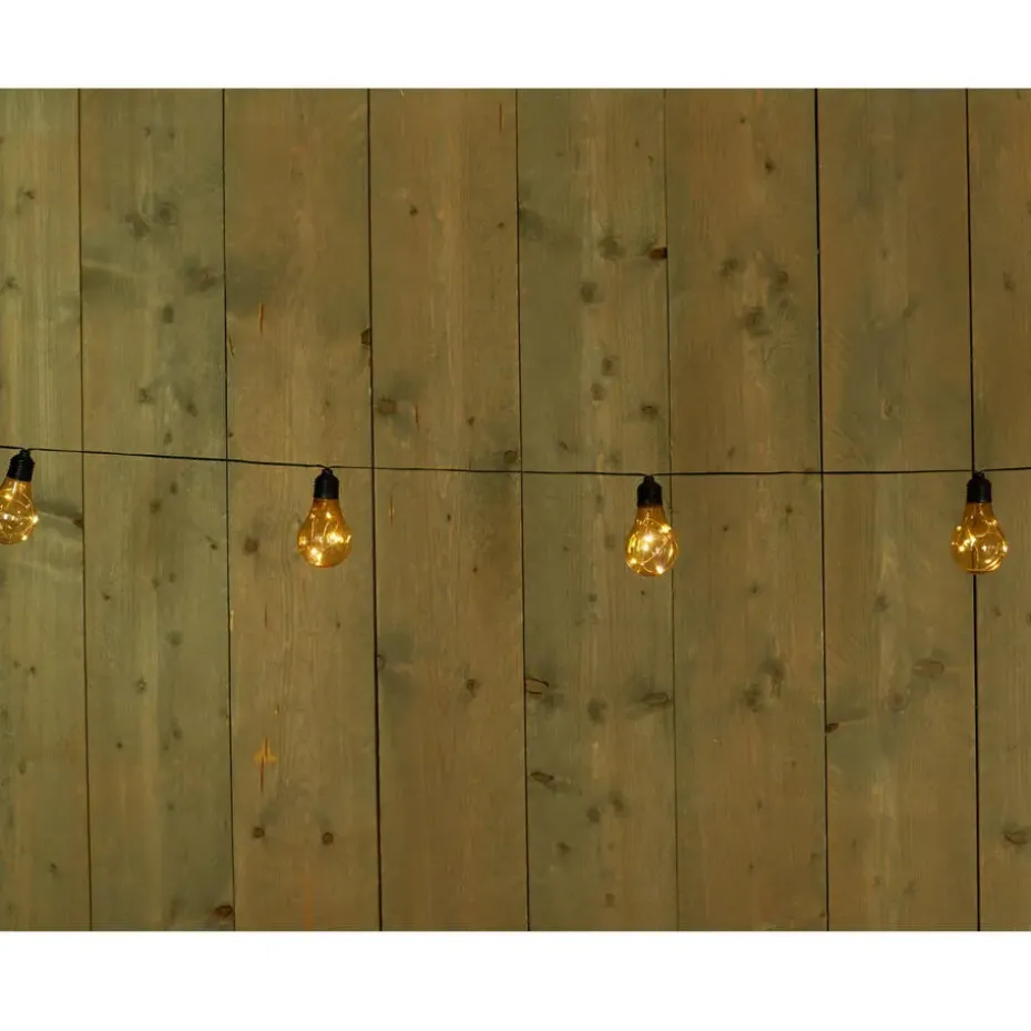 Anna's Collection Solar feestverlichting - 10 LED - 450 cm