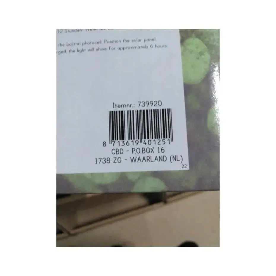 Anna's Collection Solar feestverlichting - 10 LED - 450 cm