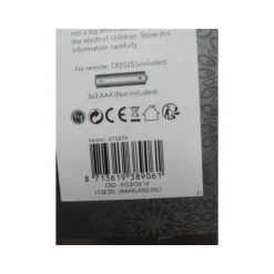 Anna's Collection Stompkaarsen - 3x - donkerroze - LED kaarsen