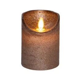 Anna's Collection Stompkaars - LED - brons - H10 cm