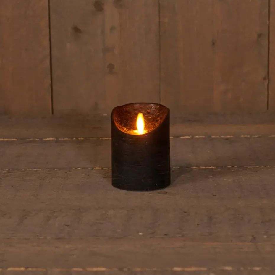 Anna's Collection Stompkaars - LED - zwart - H10 cm