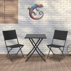 Anna's Collection Tuindecoratie Gecko hagedis - 41 cm - metaal