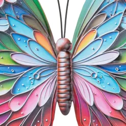 Anna's Collection Tuindecoratie vlinder - 46 x 50 cm - metaal