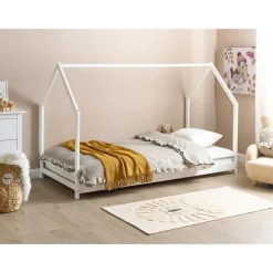 APPY - Kinderbed - Wit - 90 x 200 cm - Dennenhout