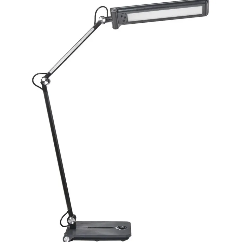 AQUILA - Bureaulamp LED - Grijs - Synthetisch materiaal