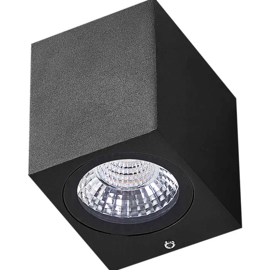 ARANSAS - Wandlamp set van 2 - Zwart - Aluminium