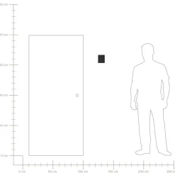 ARANSAS - Wandlamp set van 2 - Zwart - Aluminium