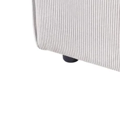 ARDAL - Chaise longue - Off-white - Rechtszijdig - Corduroy