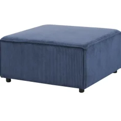 ARDAL - Ottomaan - Donkerblauw - Corduroy