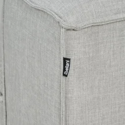 ARDAL - Ottomaan - Lichtgrijs - Polyester