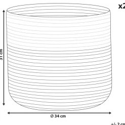 ARDESEN - Mand set van 2 - Beige - Katoen