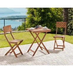 ARDORE - Balkonset - Donkerhout - Eucalyptus