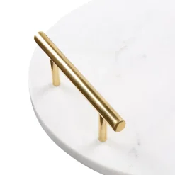 ARGOS - Decoratief dienblad - Wit - Marmer