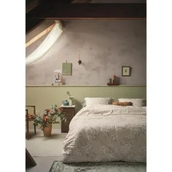 Ariadne at Home Blooming Flowers dekbedovertrek - 240x200/220 - Zand