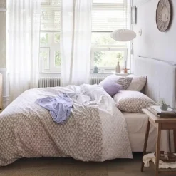 Ariadne at Home Neutrals Dekbedovertrek - Naturel-1-persoons (140 x 200/220 cm)