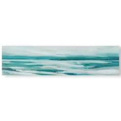 Art for the Home - Canvas - Abstracte Kust - 30x120 cm