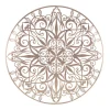 Art for the Home - Metal Art - Luxe mandala roségoud D80cm