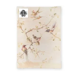 Art for the Home Canvas Geschilderde Details Sunset Birds 70x50cm