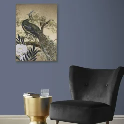 Art for the Home Canvas Geschilderde Details Peacock in Paradise