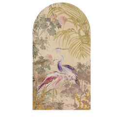 Art for the Home Reigers tussen Bloemen Japanse Stijl 100x54cm