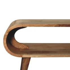 Artisan Furniture Solid hout Amaya Nordic Stijl Eikenlook Salontafel