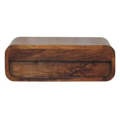 Artisan Furniture Solid hout Avora Wandkastje Honing Karamel met