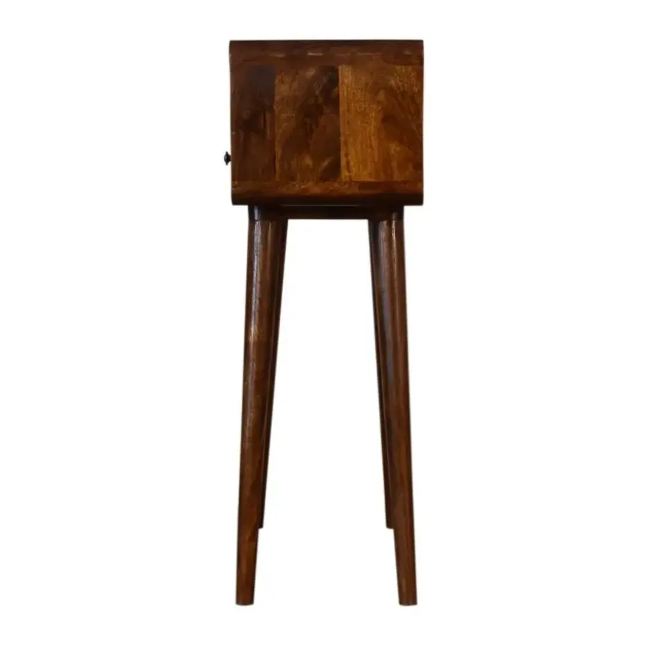Artisan Furniture Solid hout Kastanje Sidetable Tafel