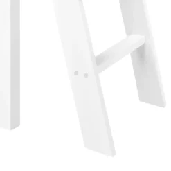 ASCOUX - Kinderbed - Wit - 90 x 200 cm - Dennenhout