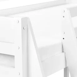 ASCOUX - Kinderbed - Wit - 90 x 200 cm - Dennenhout